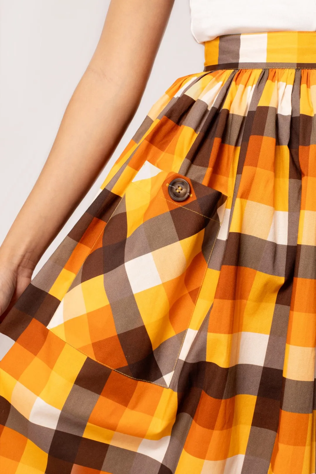 Darlene Skirt sold by Hell Bunny product image thumbnail 2