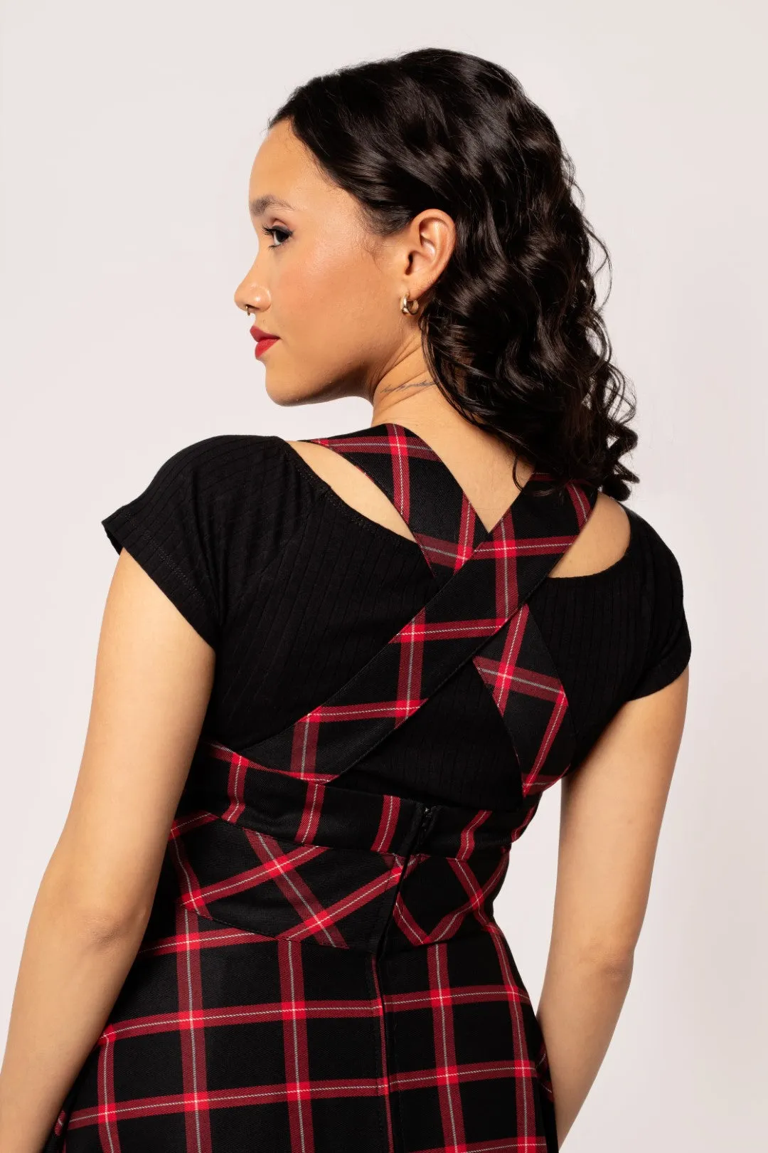 Janine Pinafore Dress sold by Hell Bunny product image thumbnail 4