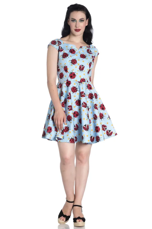 Lila Mini Dress sold by Hell Bunny