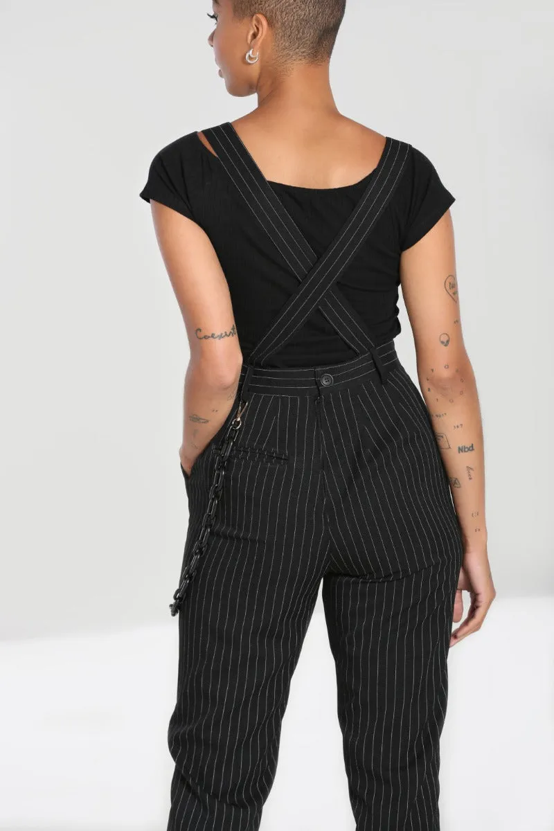 Wolfie Dungarees sold by Hell Bunny product image thumbnail 4