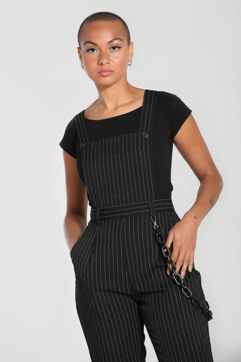 Wolfie Dungarees sold by Hell Bunny product image thumbnail 3