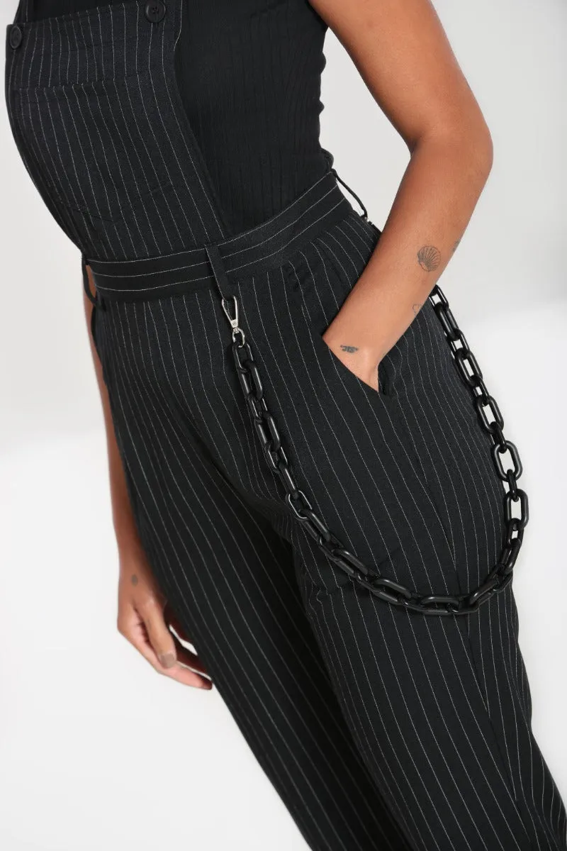 Wolfie Dungarees sold by Hell Bunny product image thumbnail 2