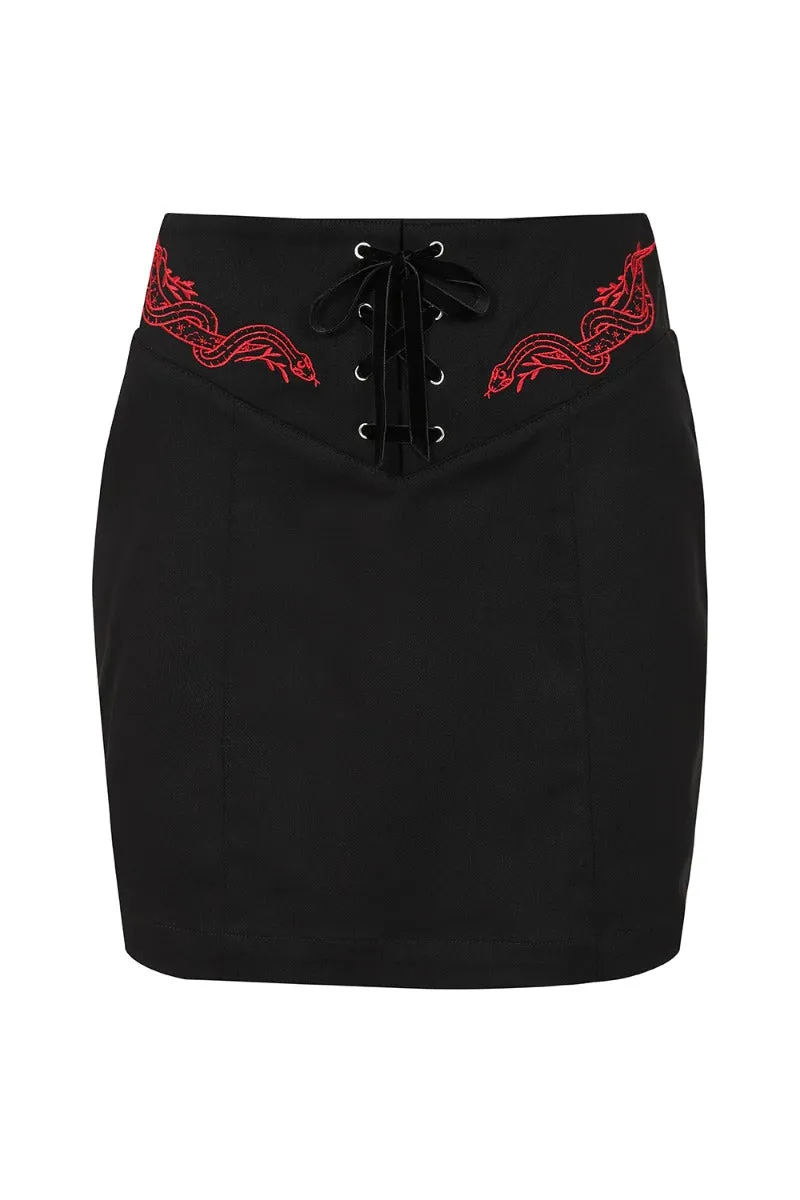 Tallulah Mini Skirt sold by Hell Bunny product image thumbnail 4