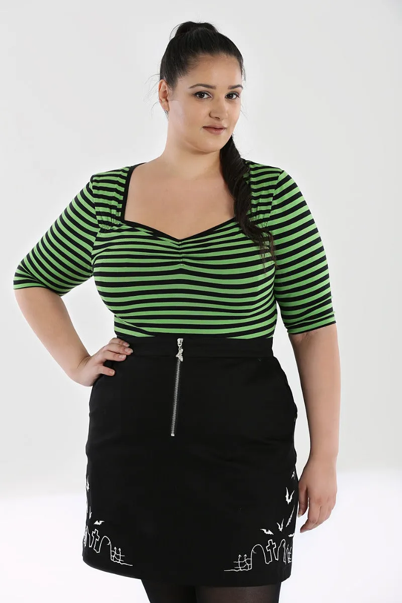 Warlock Top sold by Hell Bunny product image thumbnail 5