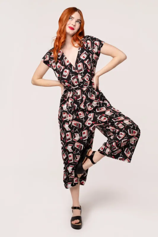 Perfect Match Jumpsuit sold by Hell Bunny