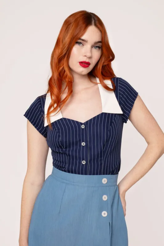Costello Blouse made by Hell Bunny