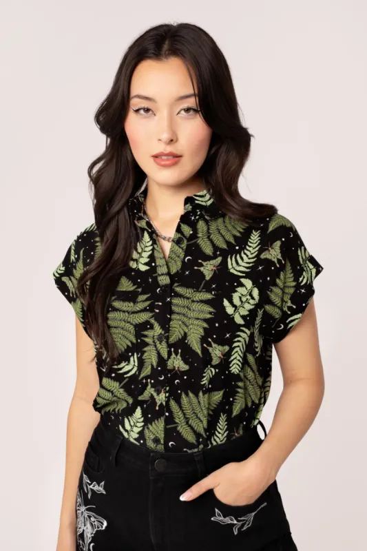 Gaia Shirt sold by Hell Bunny