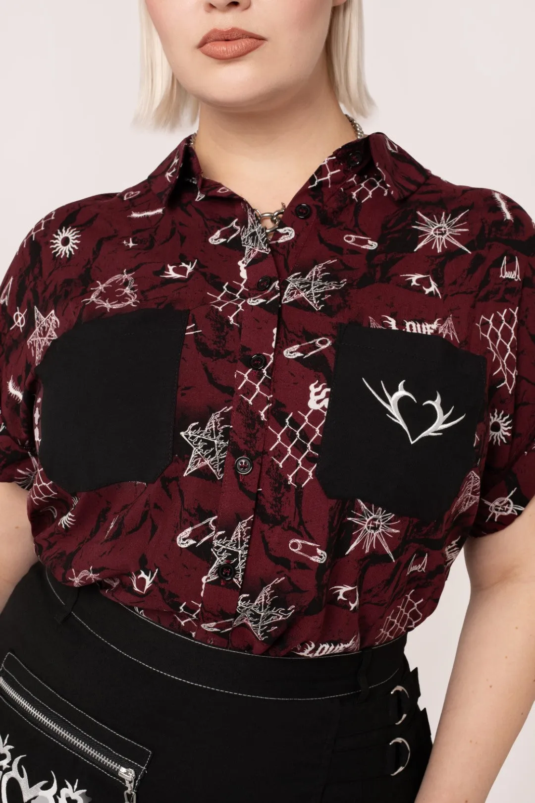 Doomed Shirt sold by Hell Bunny product image thumbnail 5