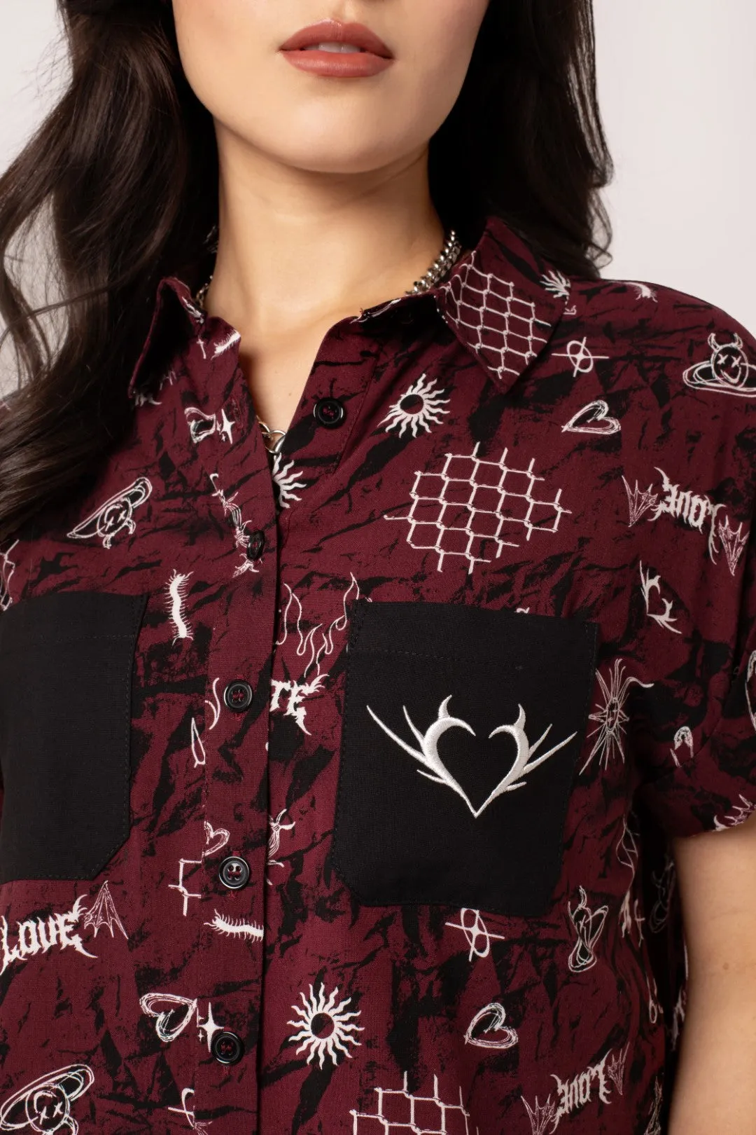 Doomed Shirt sold by Hell Bunny product image thumbnail 2