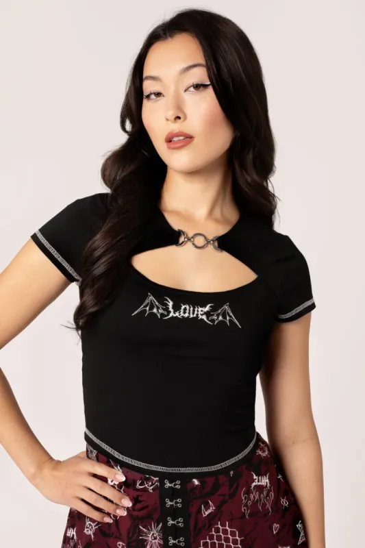 Doomed Top sold by Hell Bunny