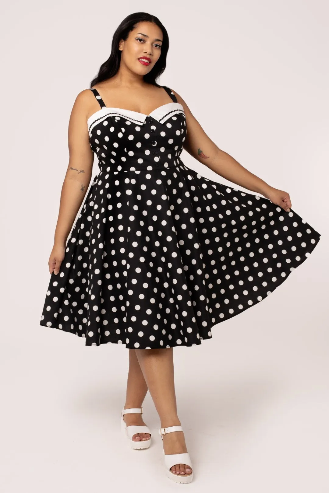 Domino Dress sold by Hell Bunny product image thumbnail 4