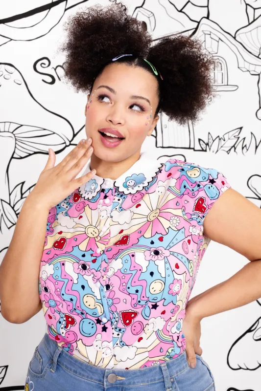 Loulou Blouse sold by Hell Bunny