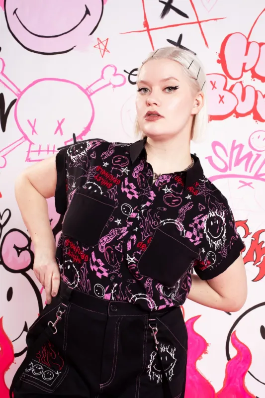 Riot Shirt sold by Hell Bunny