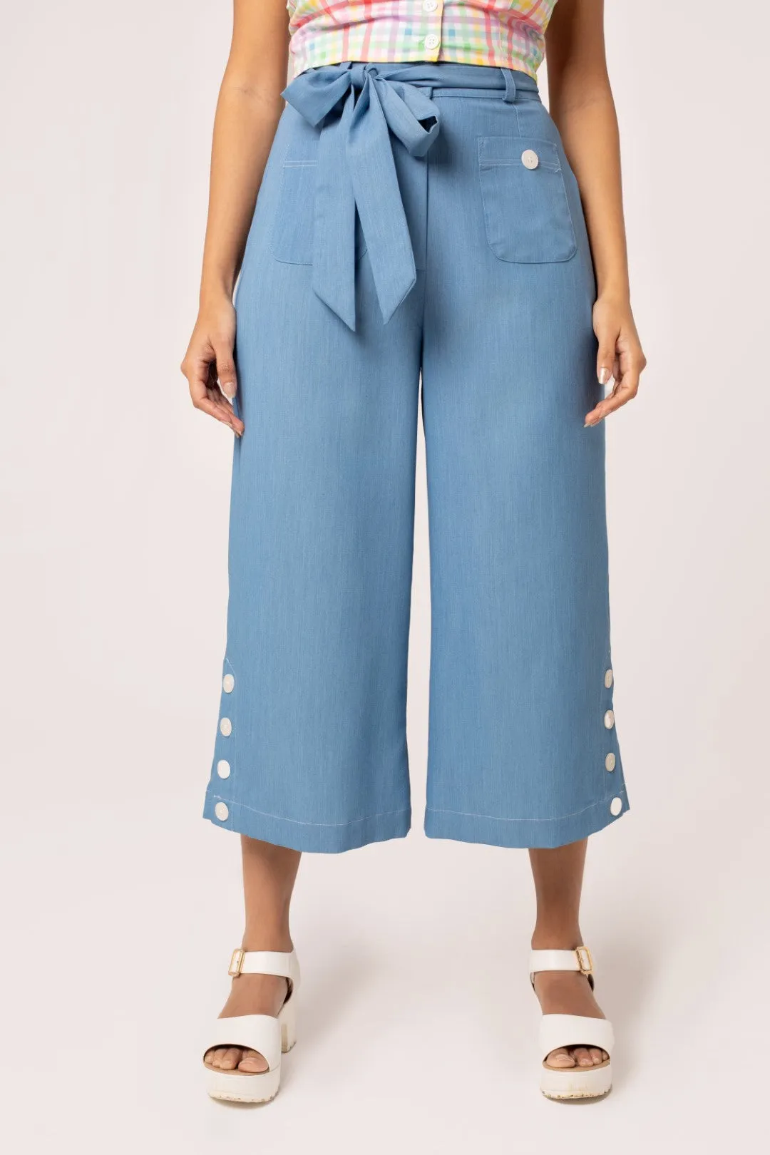Rylee Culottes sold by Hell Bunny product image thumbnail 2