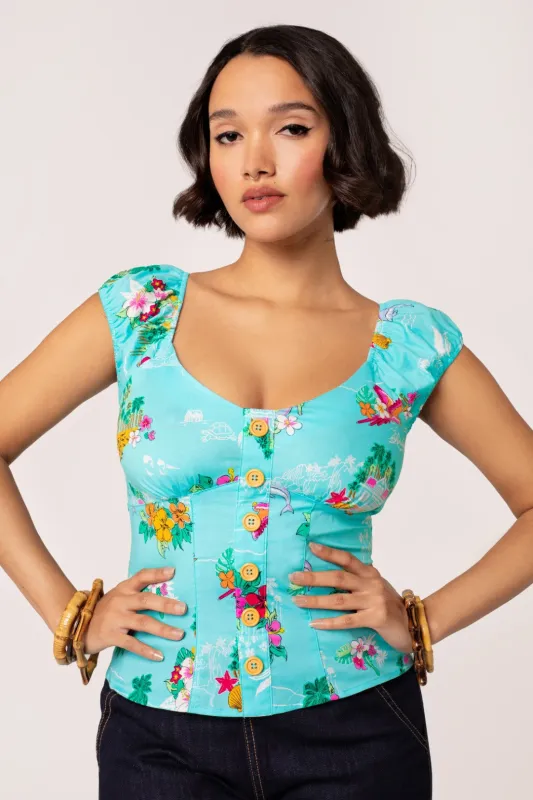 Ayanna Top sold by Hell Bunny