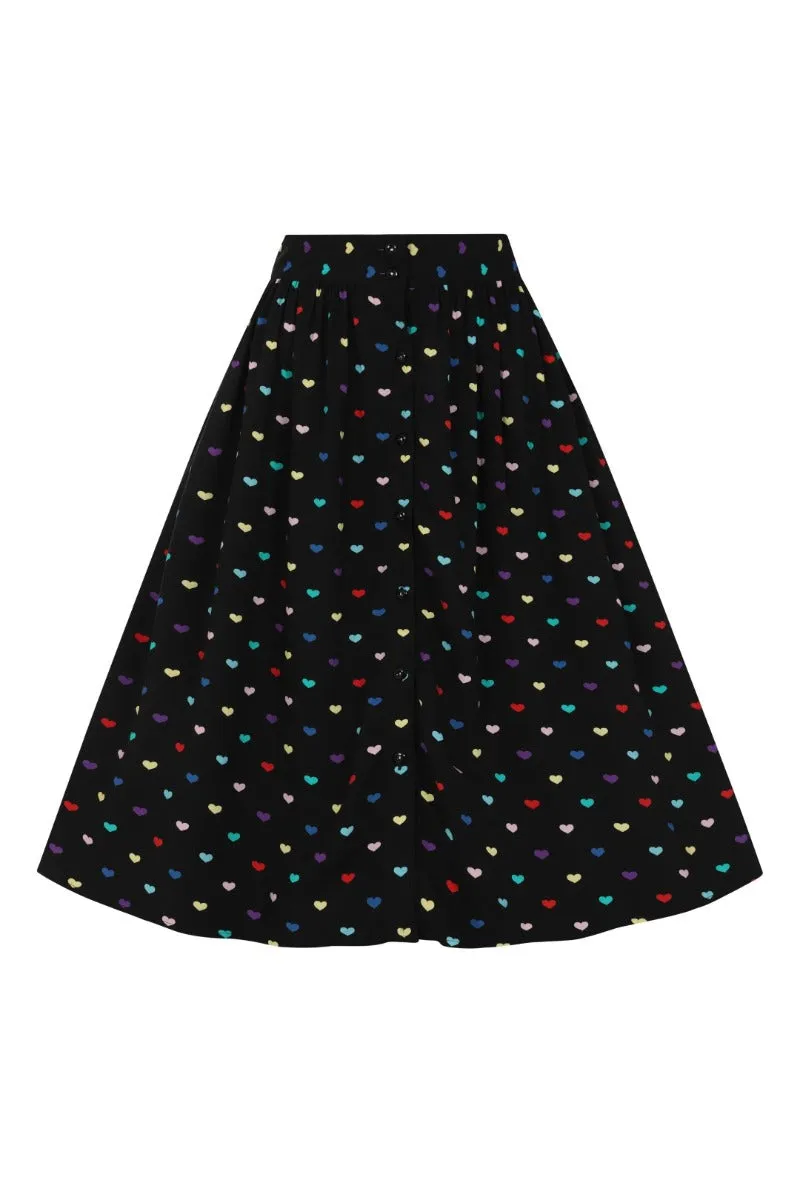 FALSE Love Skirt sold by Hell Bunny product image thumbnail 3