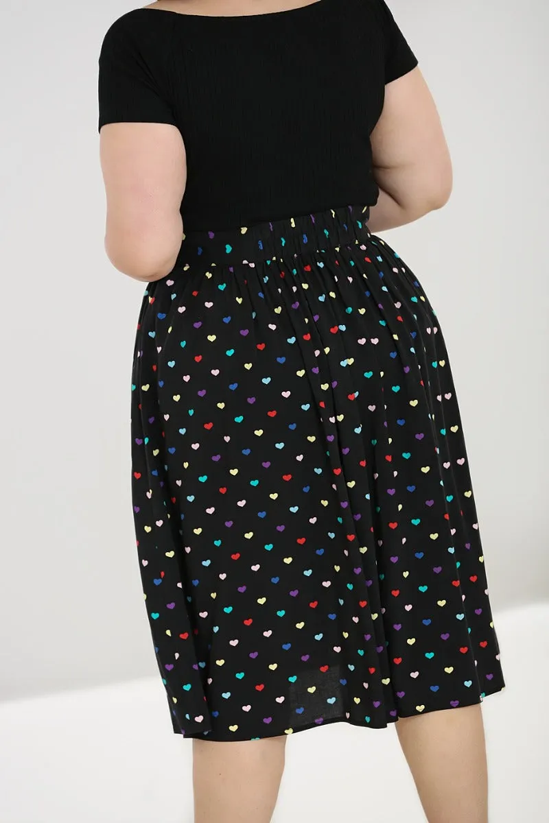 FALSE Love Skirt sold by Hell Bunny product image thumbnail 4