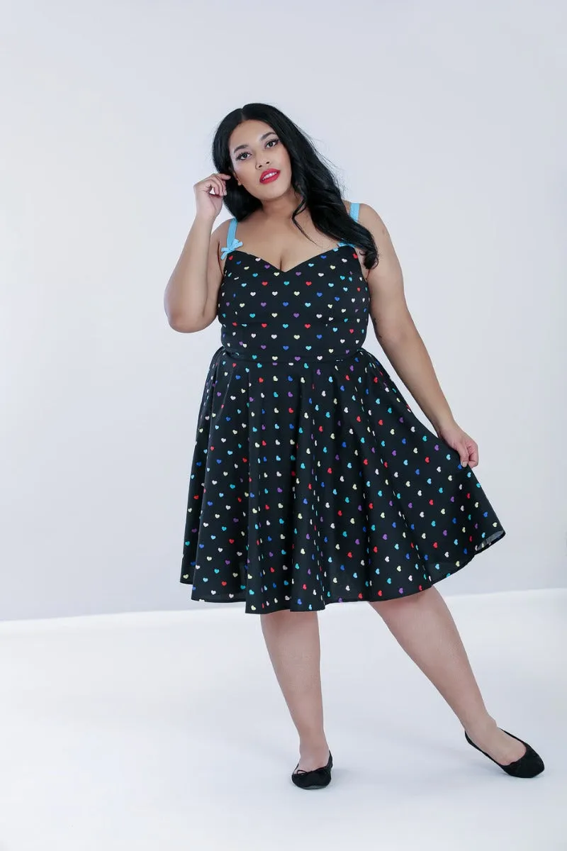 FALSE Love Mid Dress sold by Hell Bunny product image thumbnail 2