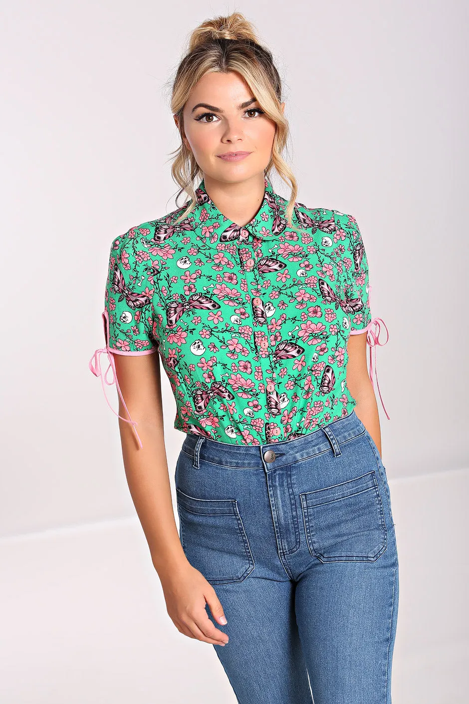 Madilynn Blouse sold by Hell Bunny product image thumbnail 2