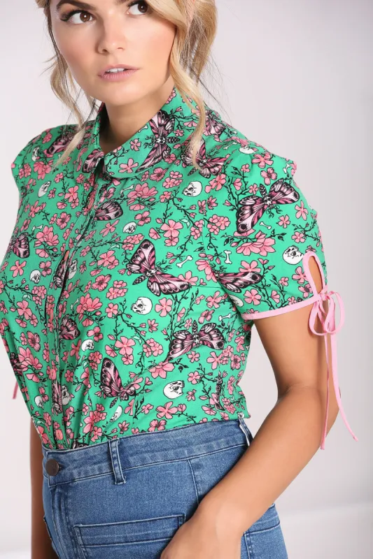 Madilynn Blouse sold by Hell Bunny