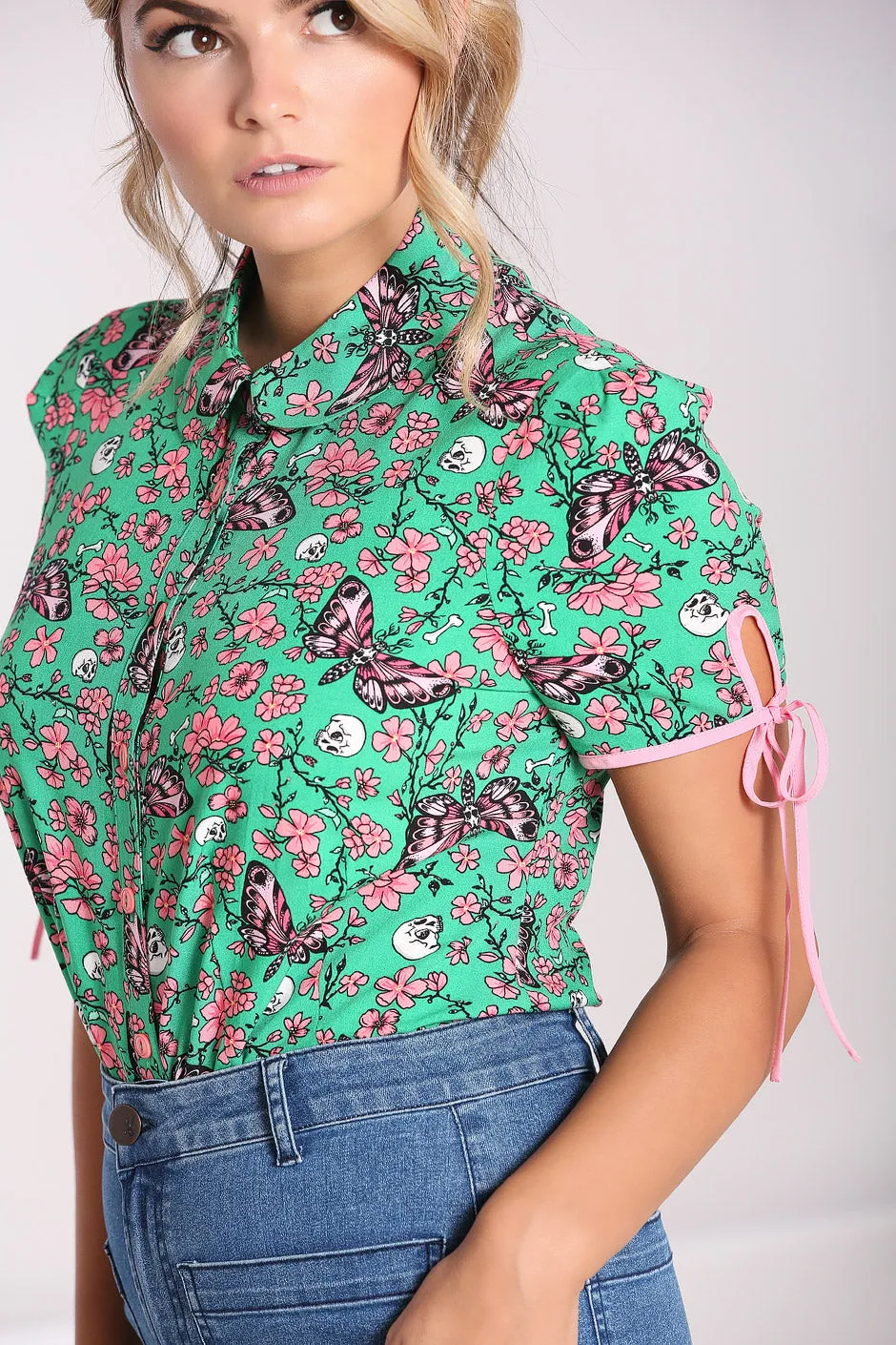 Madilynn Blouse sold by Hell Bunny