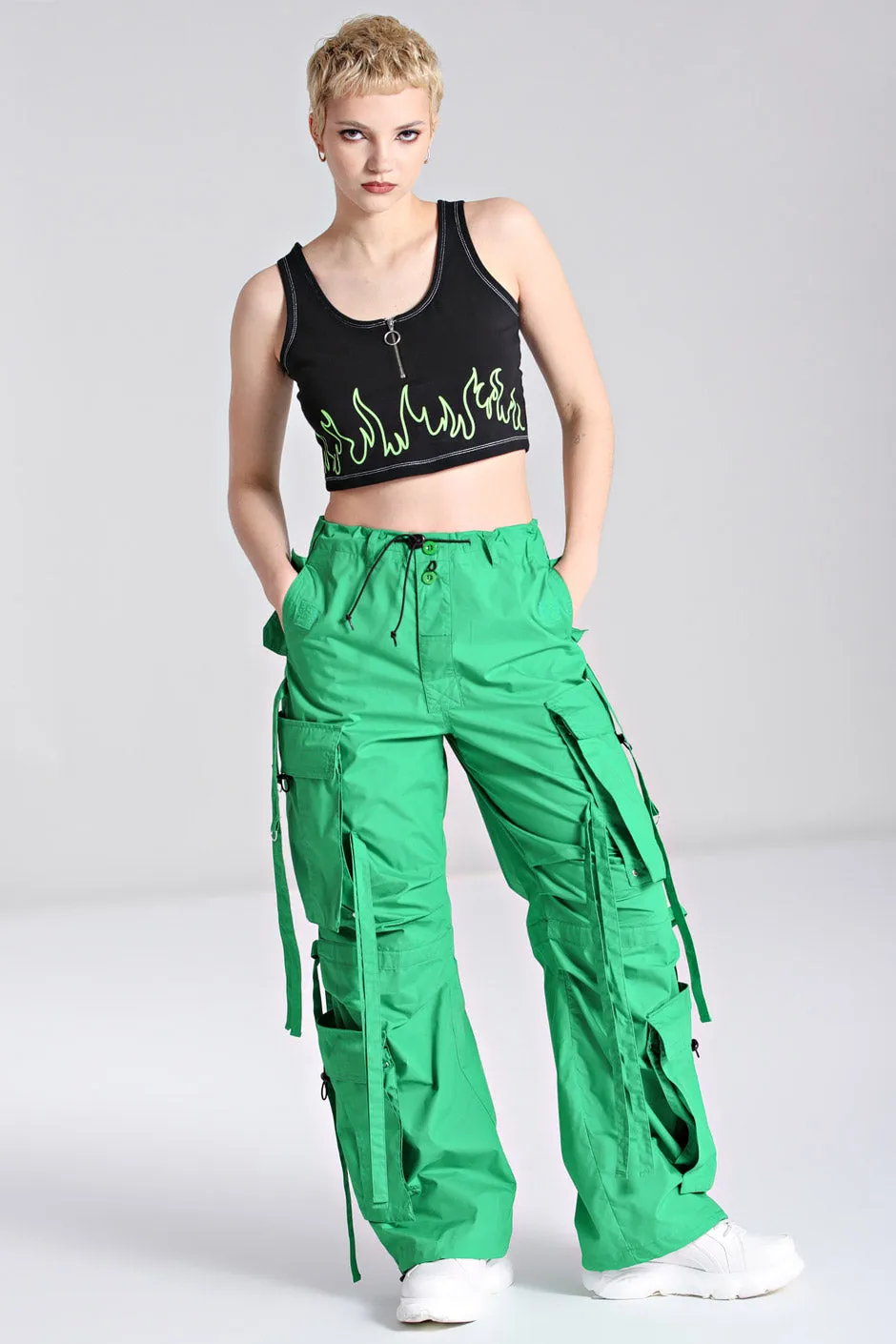 Octopus Trousers sold by Hell Bunny product image thumbnail 2