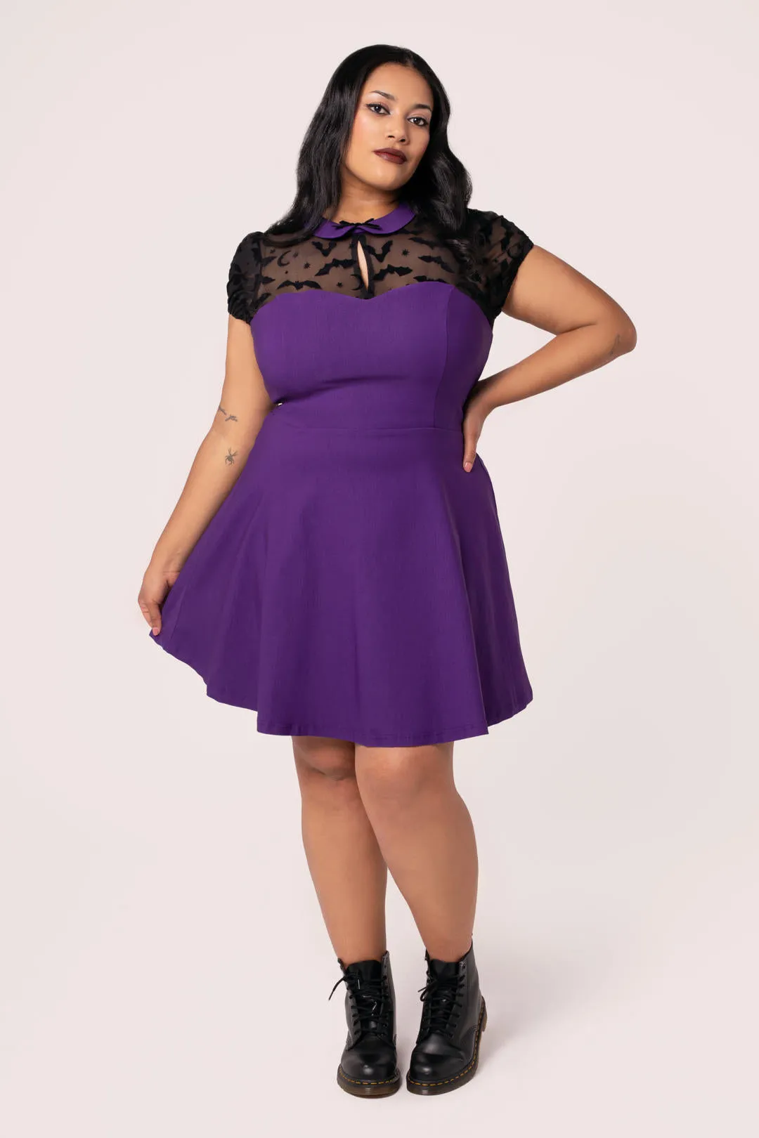 Batsy Dress sold by Hell Bunny product image thumbnail 4