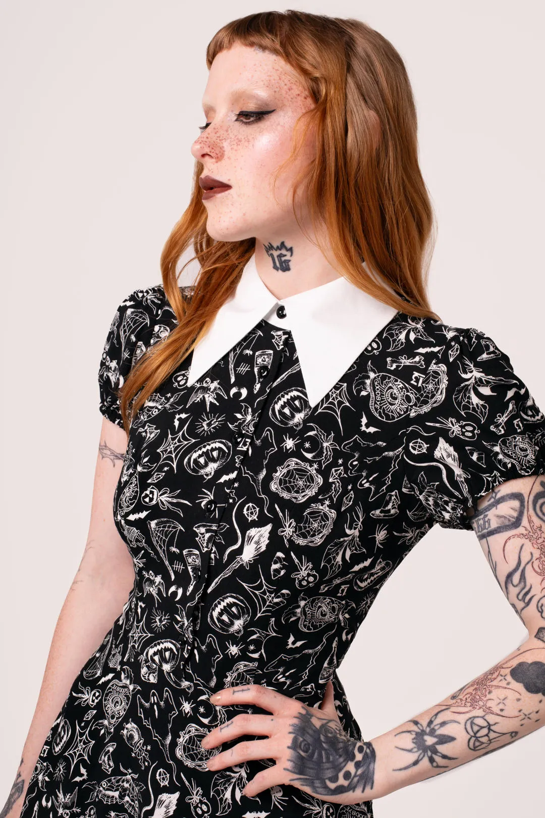 Mischief Mini Dress sold by Hell Bunny product image thumbnail 2