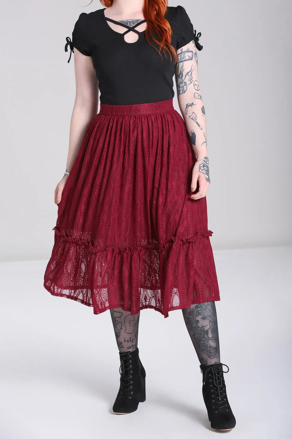 Rhea Skirt sold by Hell Bunny