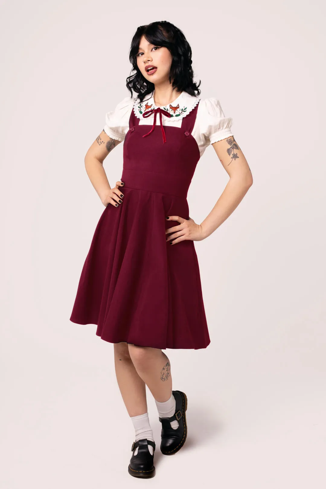 Patti Pinafore Dress sold by Hell Bunny product image thumbnail 3