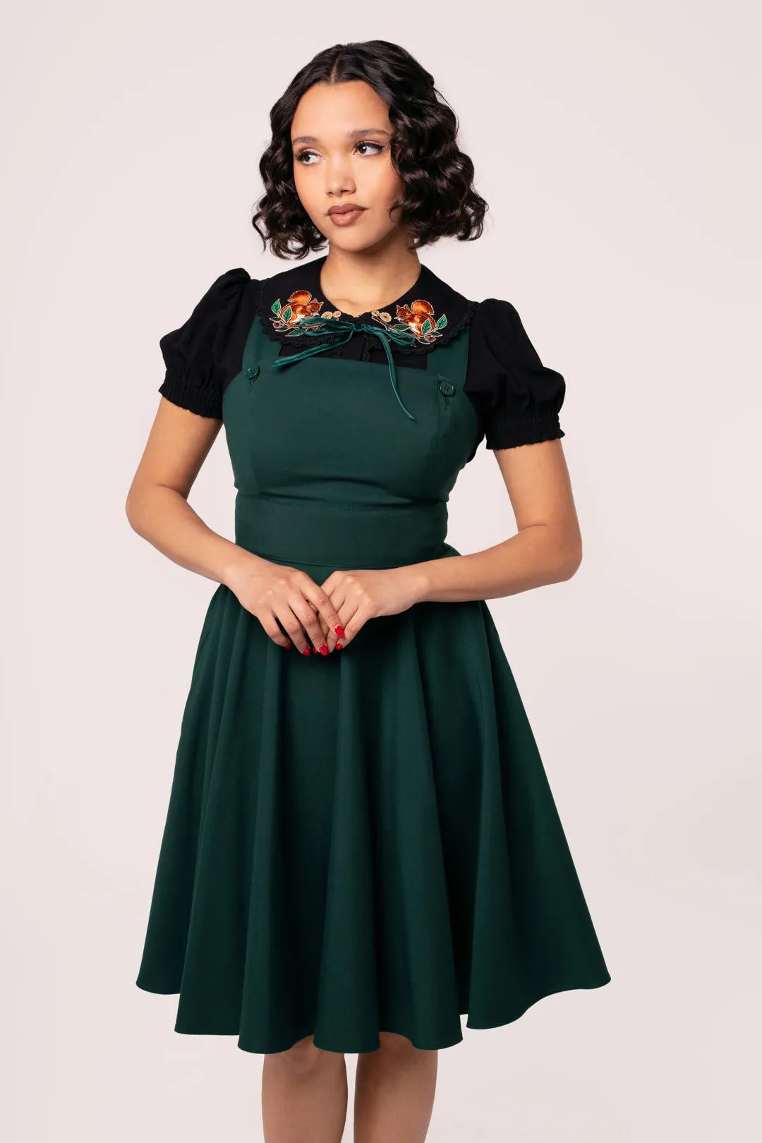 Patti Pinafore Dress sold by Hell Bunny product image thumbnail 5