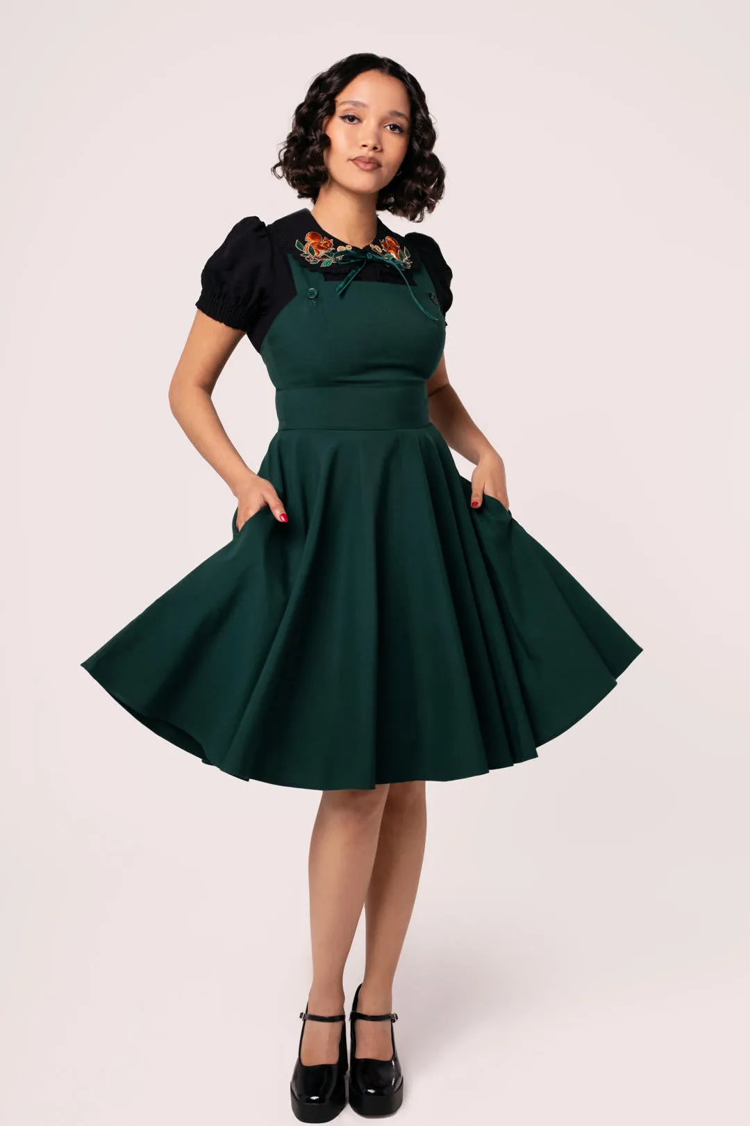Patti Pinafore Dress sold by Hell Bunny product image thumbnail 2