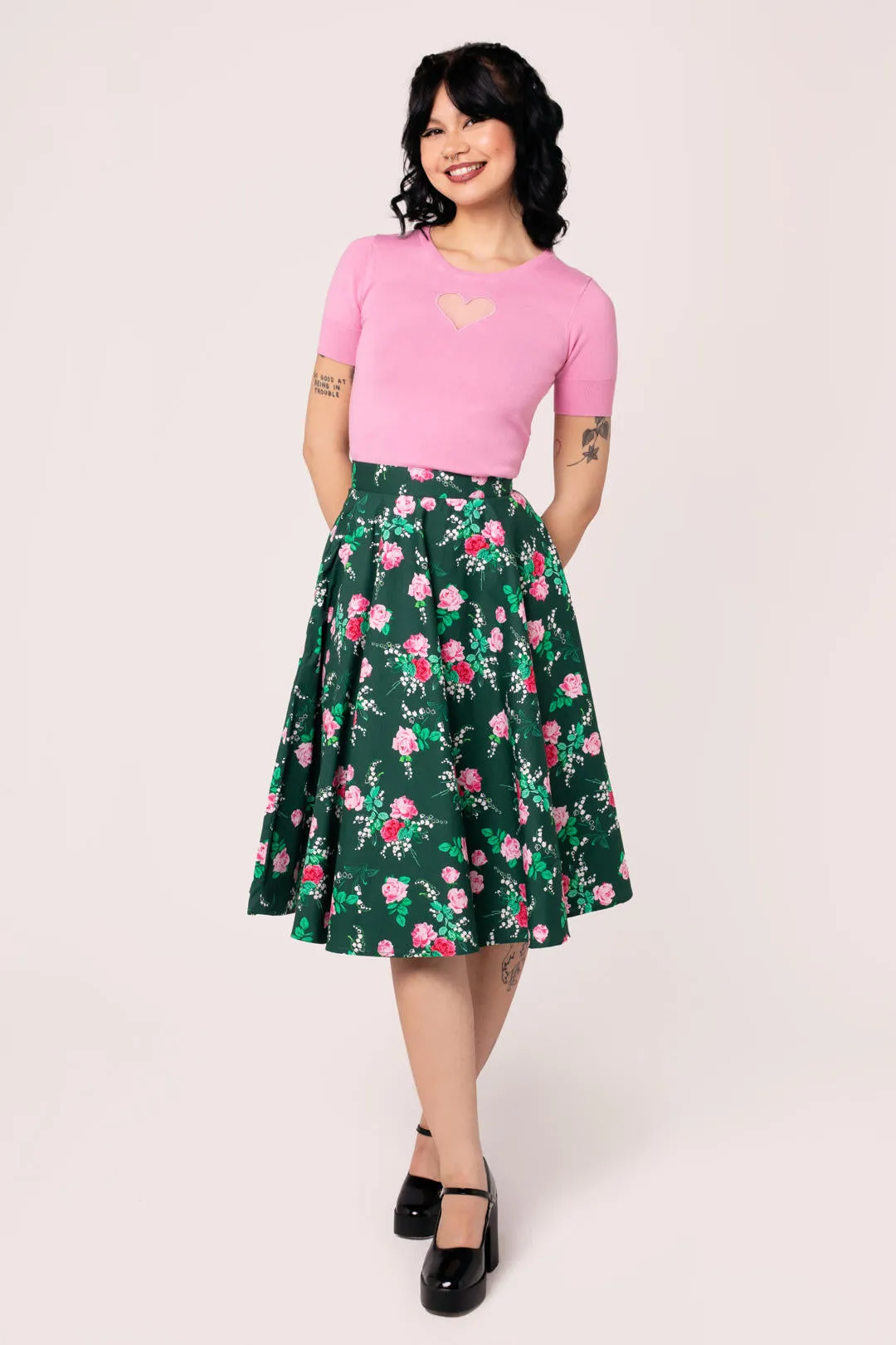 Mabel Skirt sold by Hell Bunny
