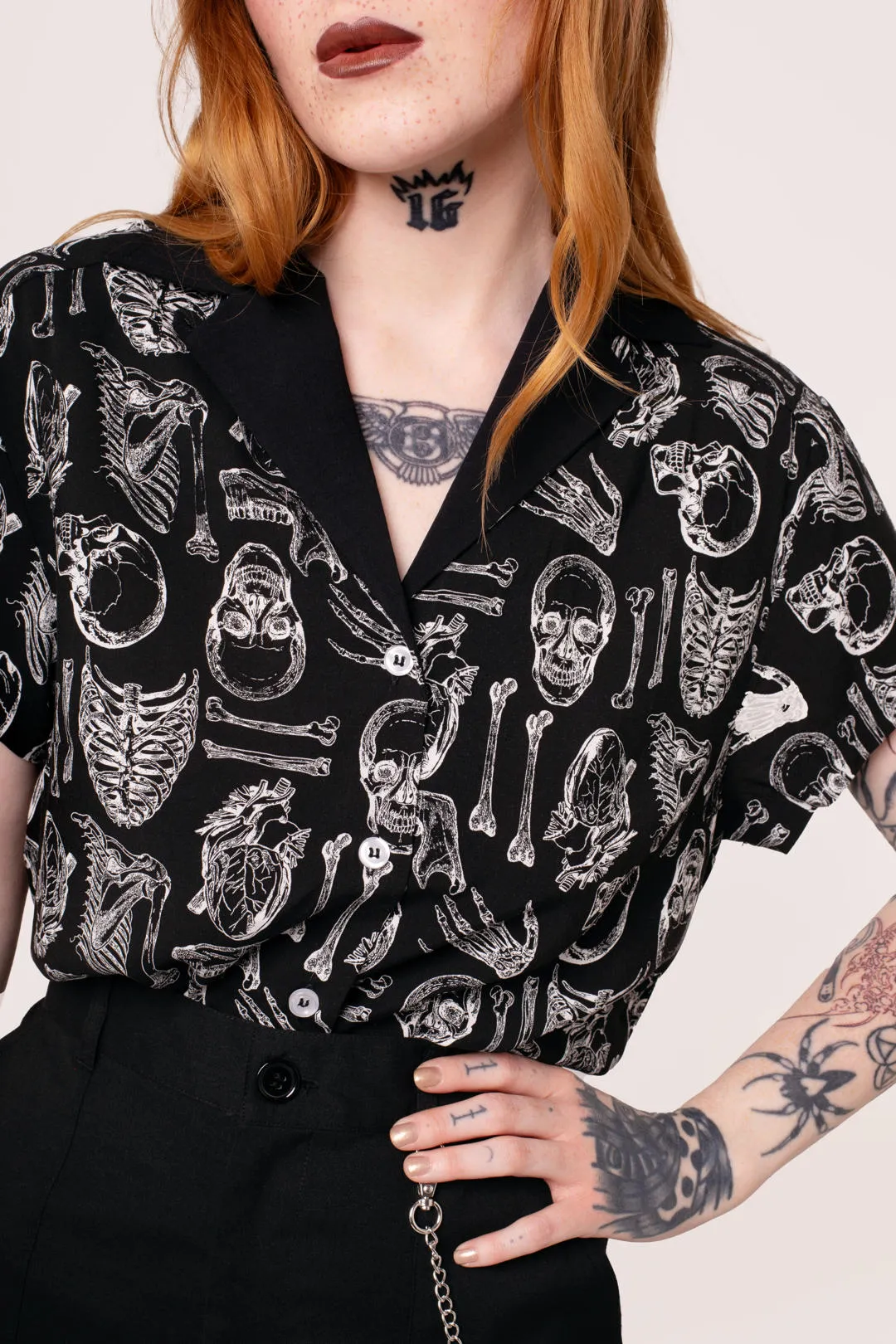 Anatomy Shirt sold by Hell Bunny product image thumbnail 2