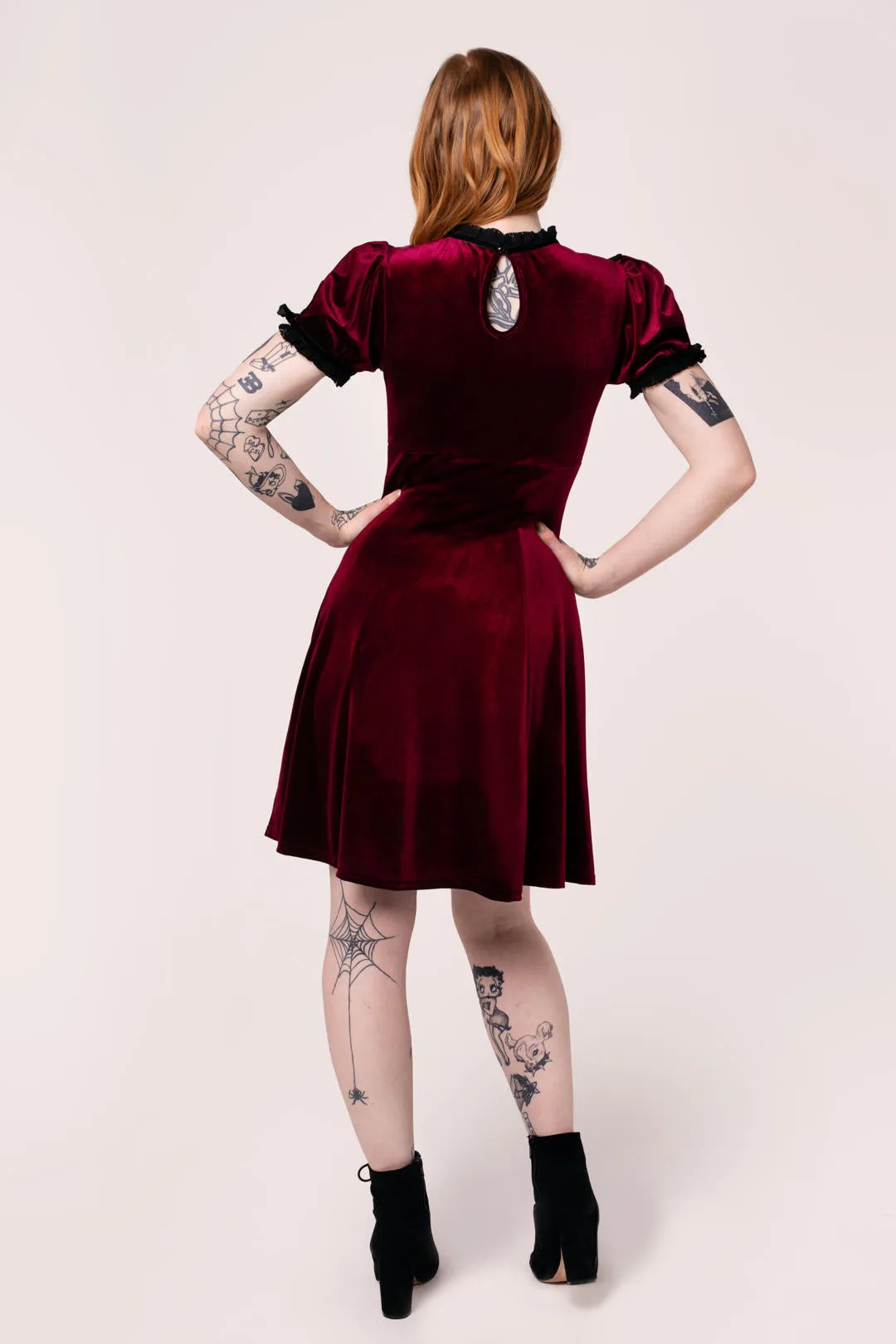 Mourning Dress sold by Hell Bunny product image thumbnail 4