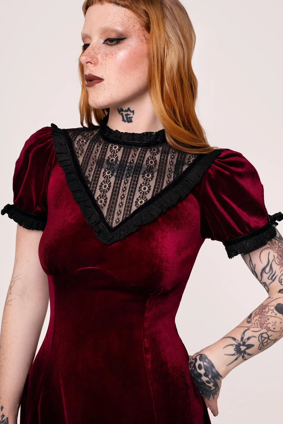 Mourning Dress sold by Hell Bunny product image thumbnail 2