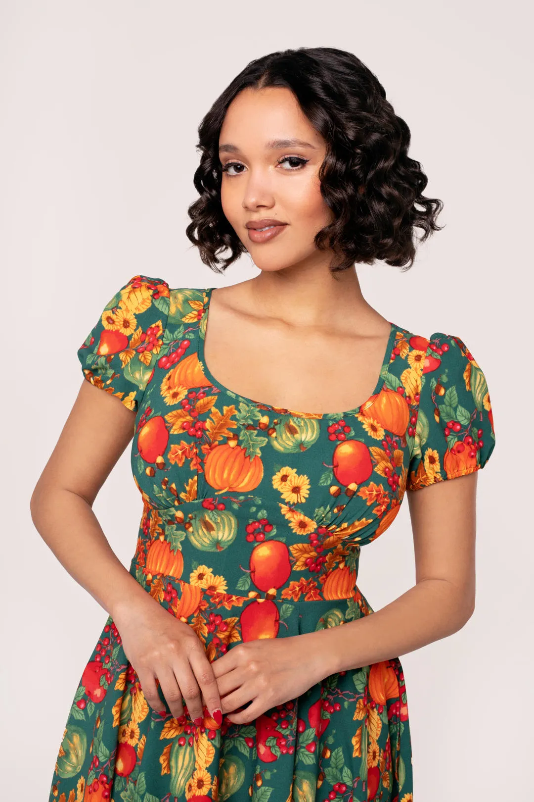 Pumpkin Patch Dress sold by Hell Bunny product image thumbnail 2