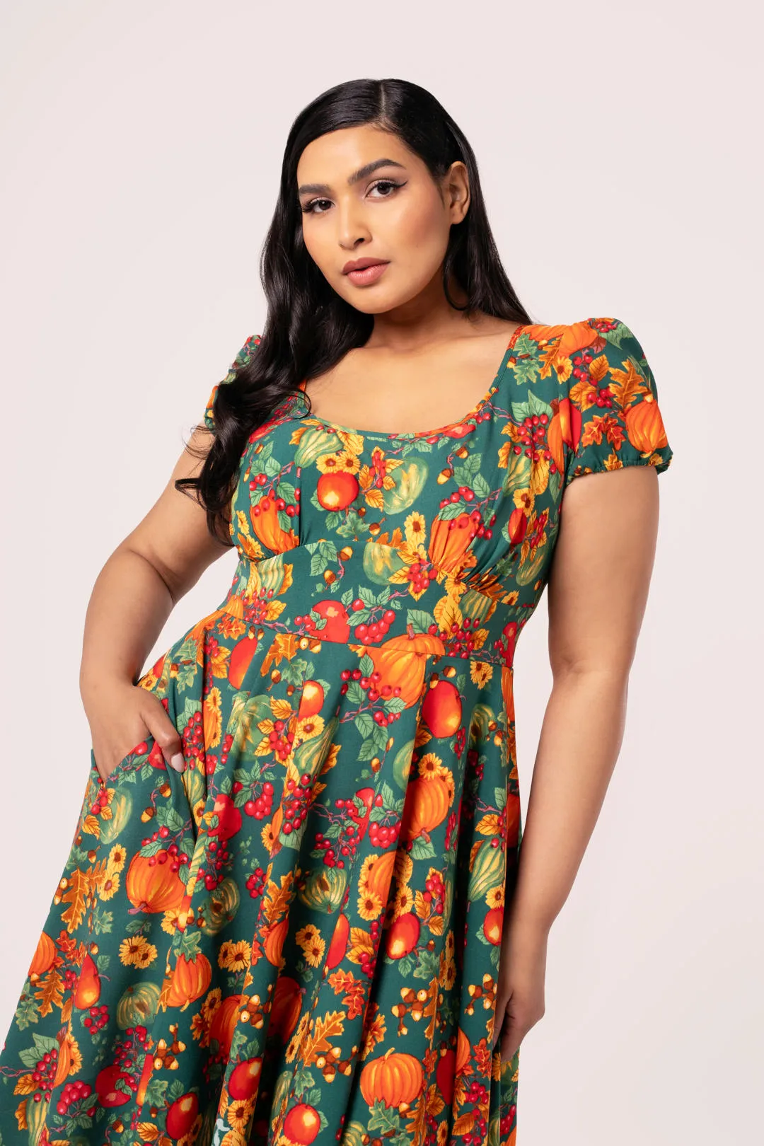 Pumpkin Patch Dress sold by Hell Bunny product image thumbnail 5