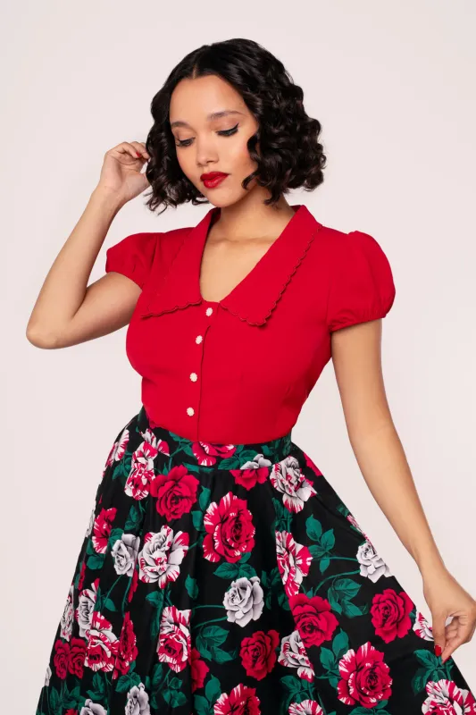 Maddy Blouse sold by Hell Bunny