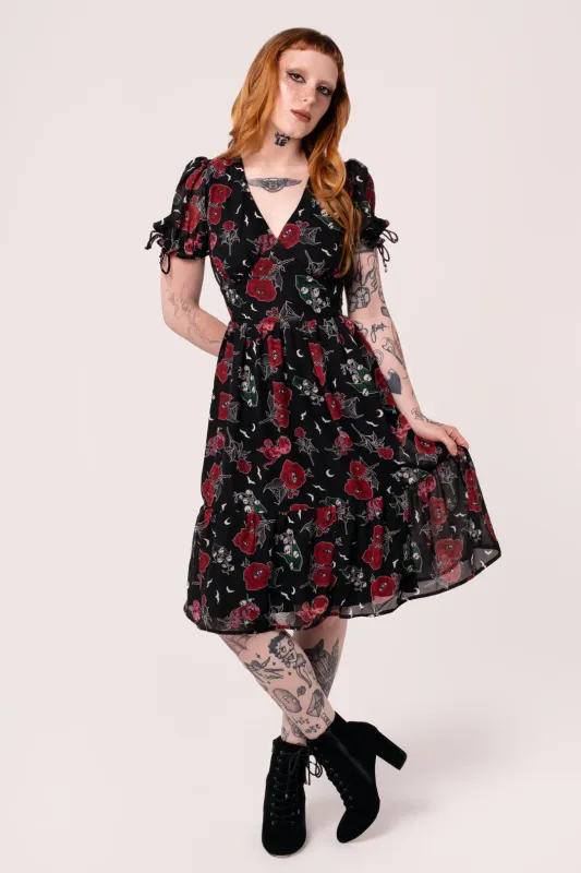 Blooming Elle Dress sold by Hell Bunny