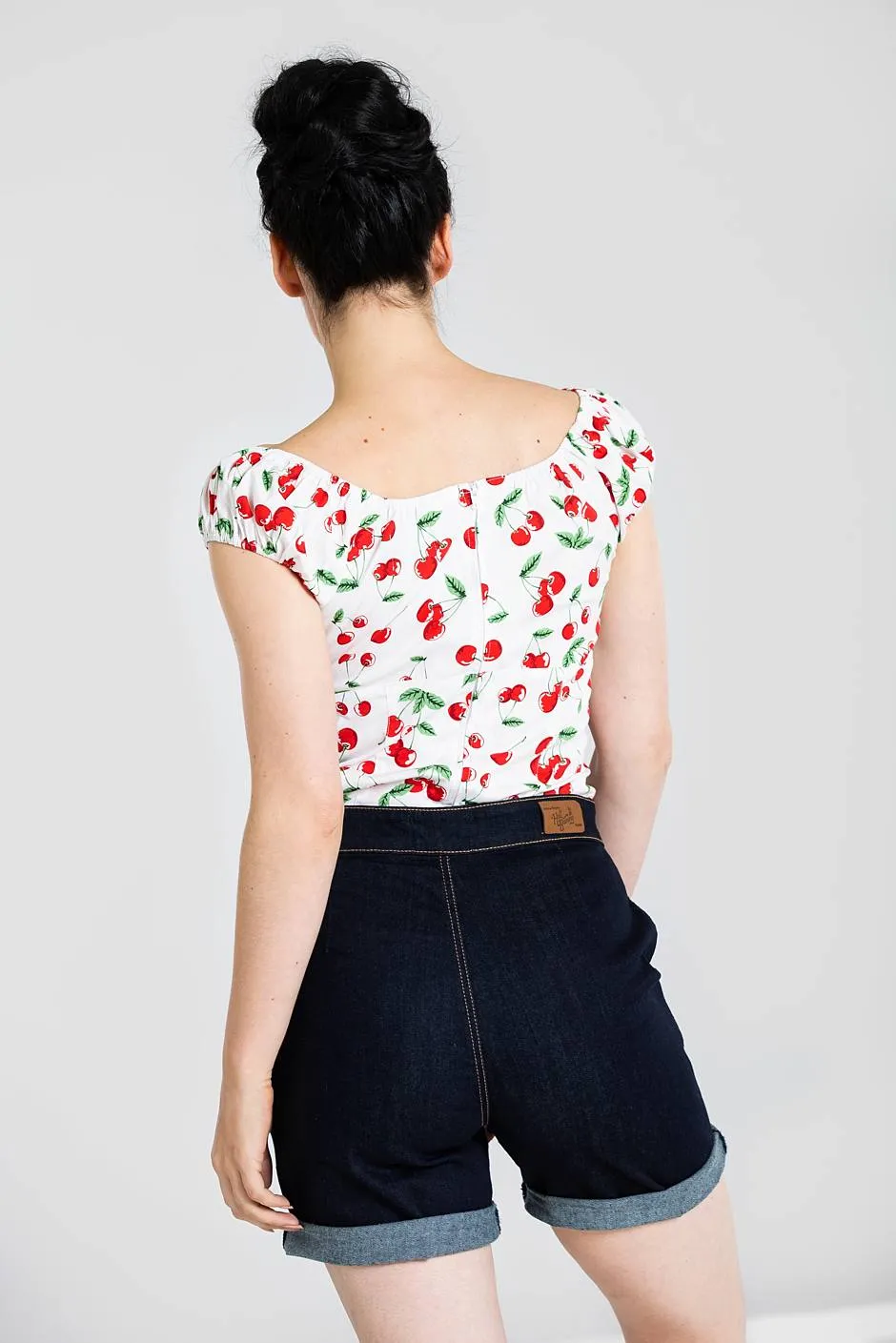 Sweetie Top White sold by Hell Bunny product image thumbnail 2