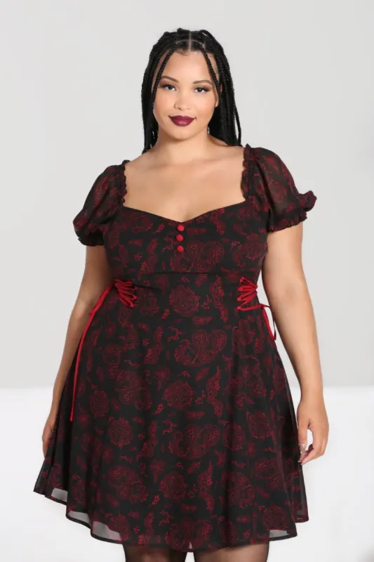 Clarice Mini Dress made by Hell Bunny