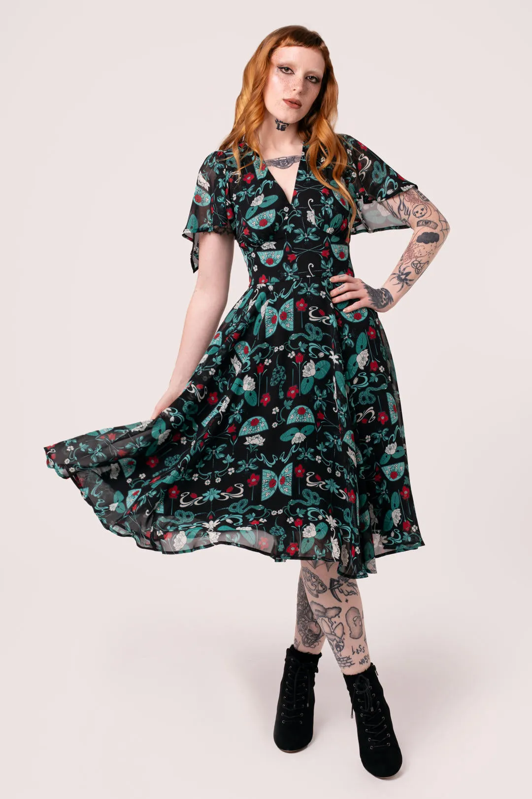 Medea Dress sold by Hell Bunny product image thumbnail 3