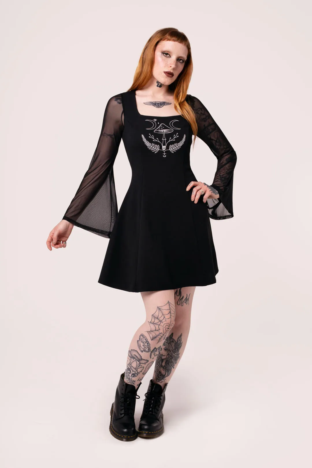 Russula Dress sold by Hell Bunny product image thumbnail 4