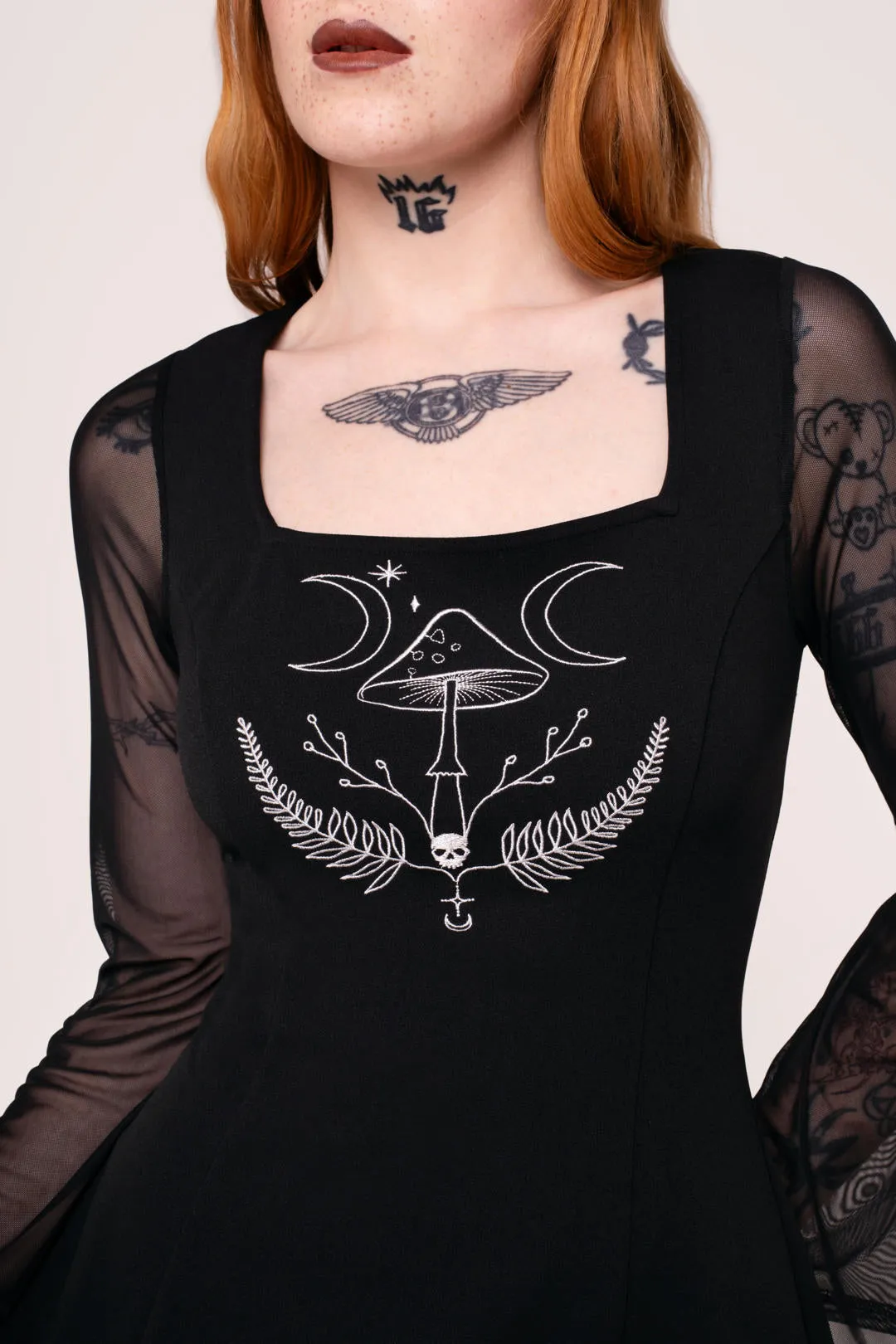 Russula Dress sold by Hell Bunny product image thumbnail 2