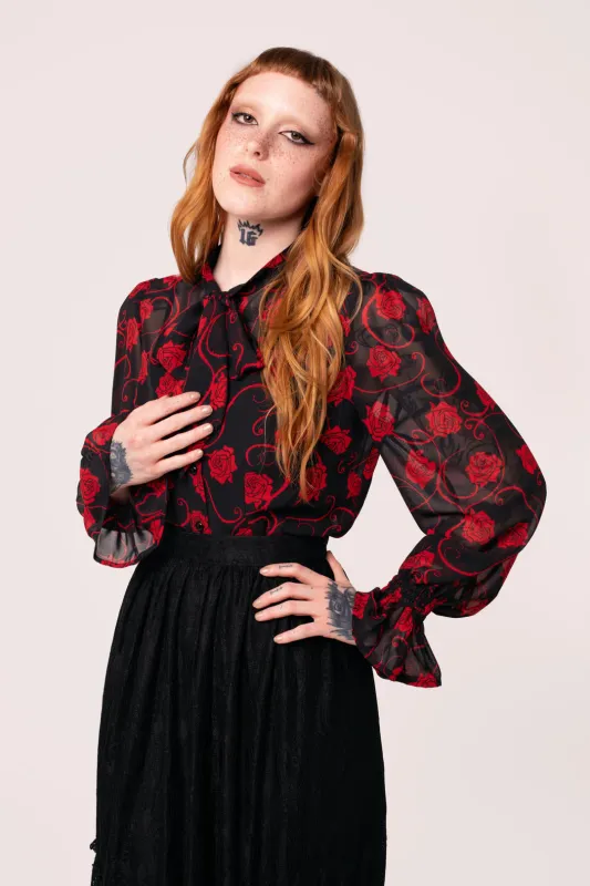 Thorn Blouse made by Hell Bunny