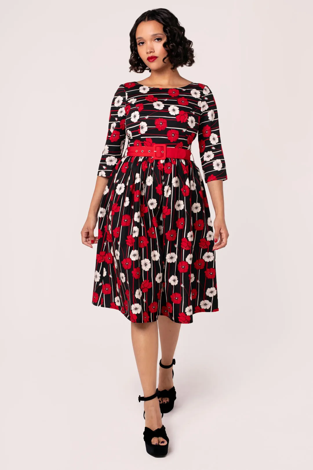 Poppy Dress sold by Hell Bunny product image thumbnail 3