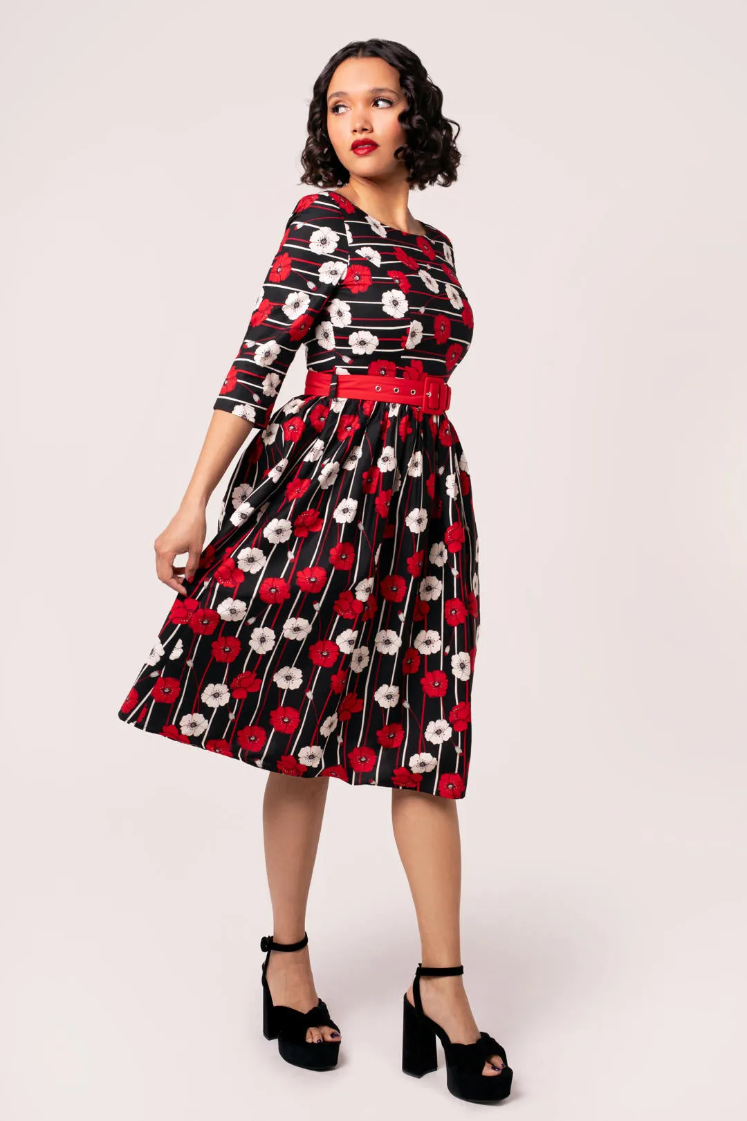 Poppy Dress sold by Hell Bunny product image thumbnail 4