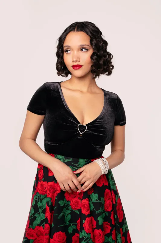 Vendome Top sold by Hell Bunny