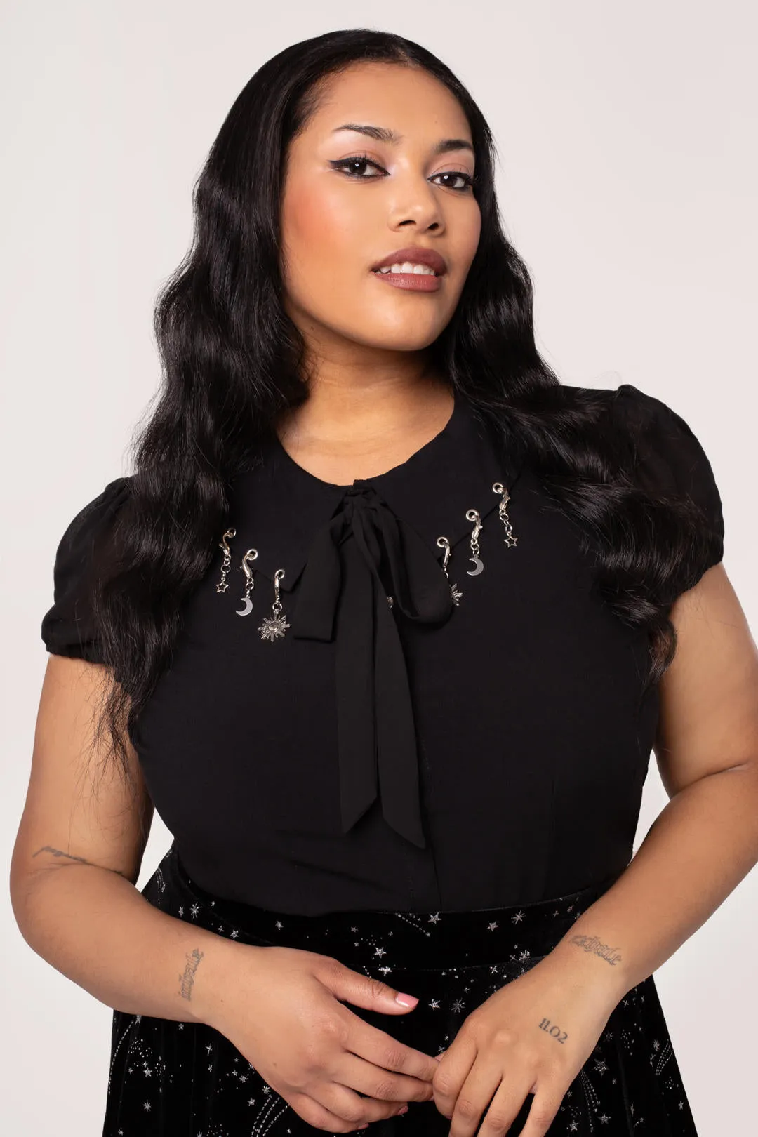 Charming Blouse sold by Hell Bunny product image thumbnail 4